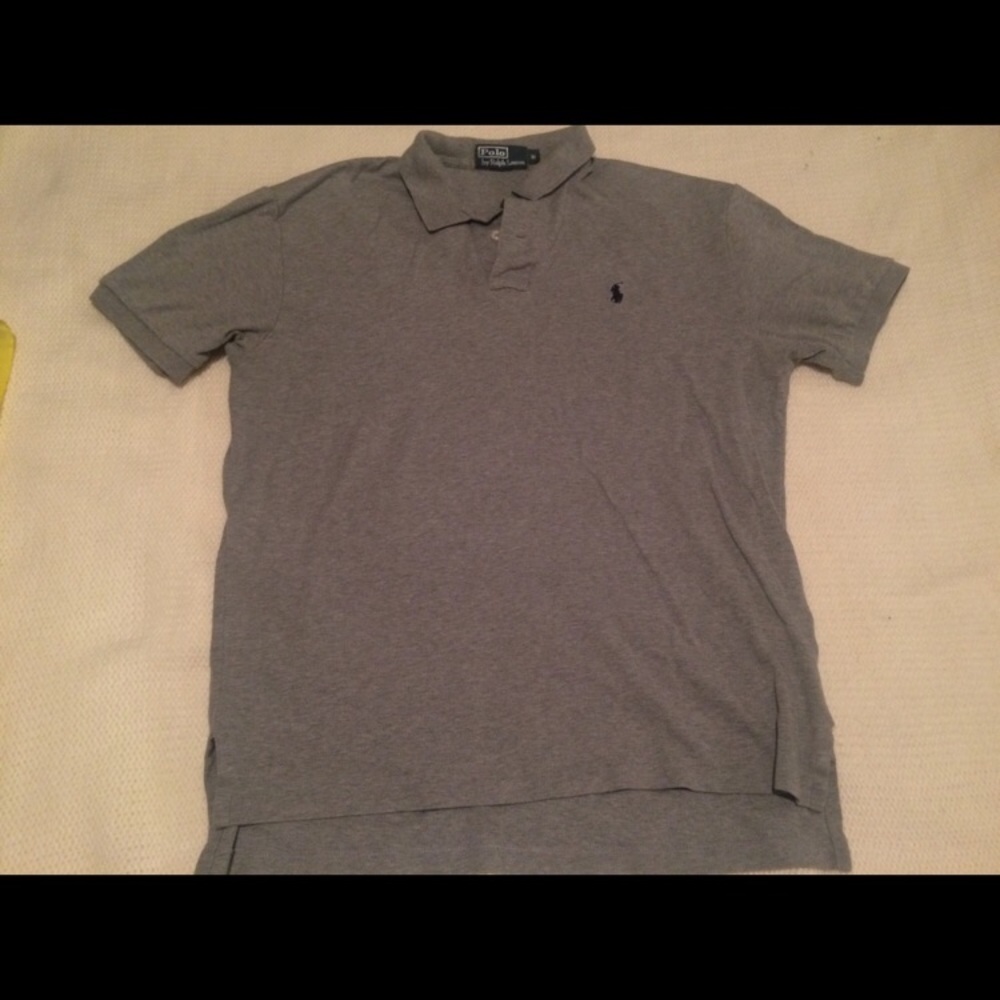 Gray Ralph Lauren Polo